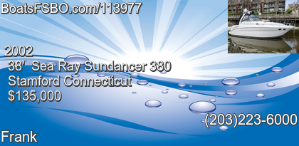 Sea Ray Sundancer 380