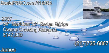 Meridian 341 Sedan Bridge