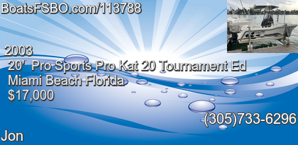 Pro Sports Pro Kat 20 Tournament Ed