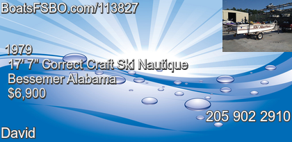 Correct Craft Ski Nautique